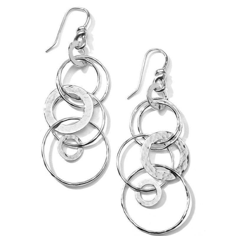 Earrings Ippolita | Ippolita Classico Sterling Silver Jet Set Earrings