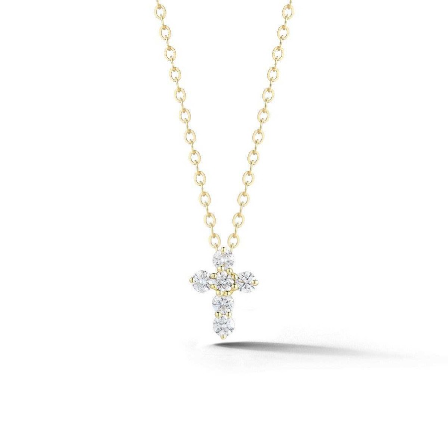 Necklaces & Pendants Bailey's Icon Collection | Bailey'S Icon Collection 16 Diamond Cross Pendant Necklace