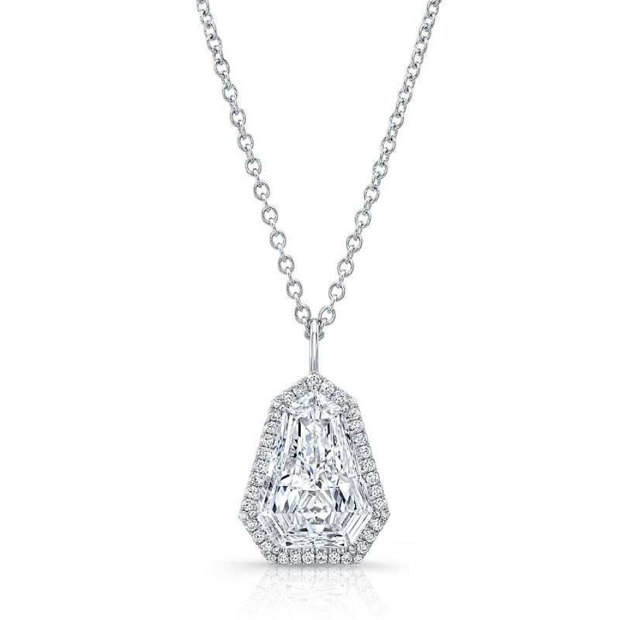 Necklaces & Pendants Bailey's Fine Jewelry | Shield Diamond Pendant Necklace