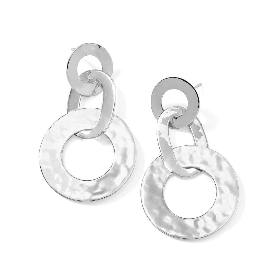 Earrings Ippolita | Ippolita Roma Link Earrings In Sterling Silver