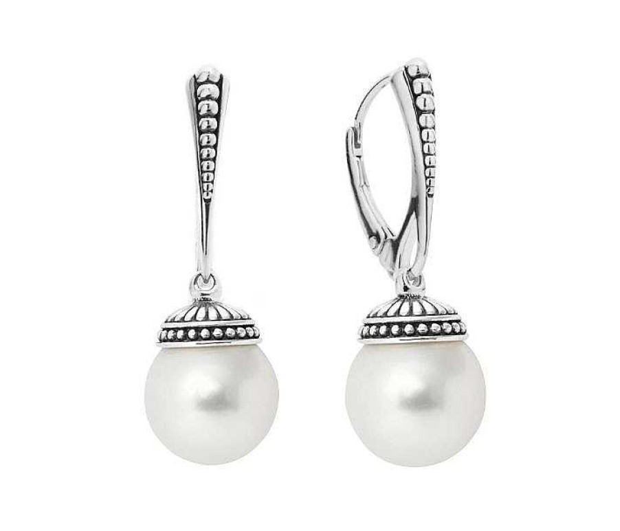 Earrings Lagos | Lagos Luna Pearl Drop Earrings