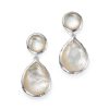 Earrings Ippolita | Ippolita Rock Candy Sterling Silver Snowman Earrings In Mother Of Pearl