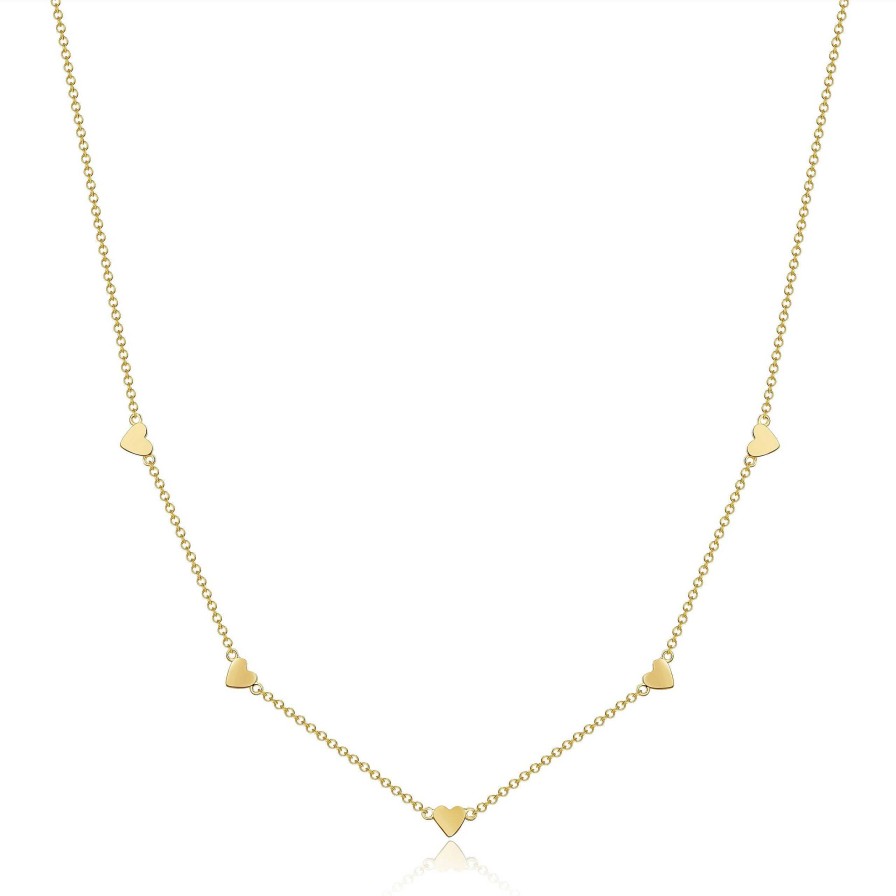 Necklaces & Pendants Bailey's Fine Jewelry | Five Heart Station Necklace