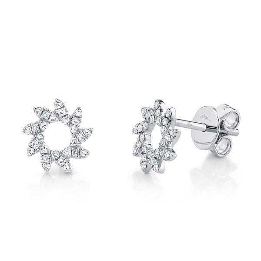 Earrings Bailey's Collections","Bailey's Goldmark Collection | Bailey'S Goldmark Collection Open Flower Diamond Stud