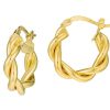 Earrings Bailey's | 14K Yellow Gold 10Mm Twisted Hoop Earrings