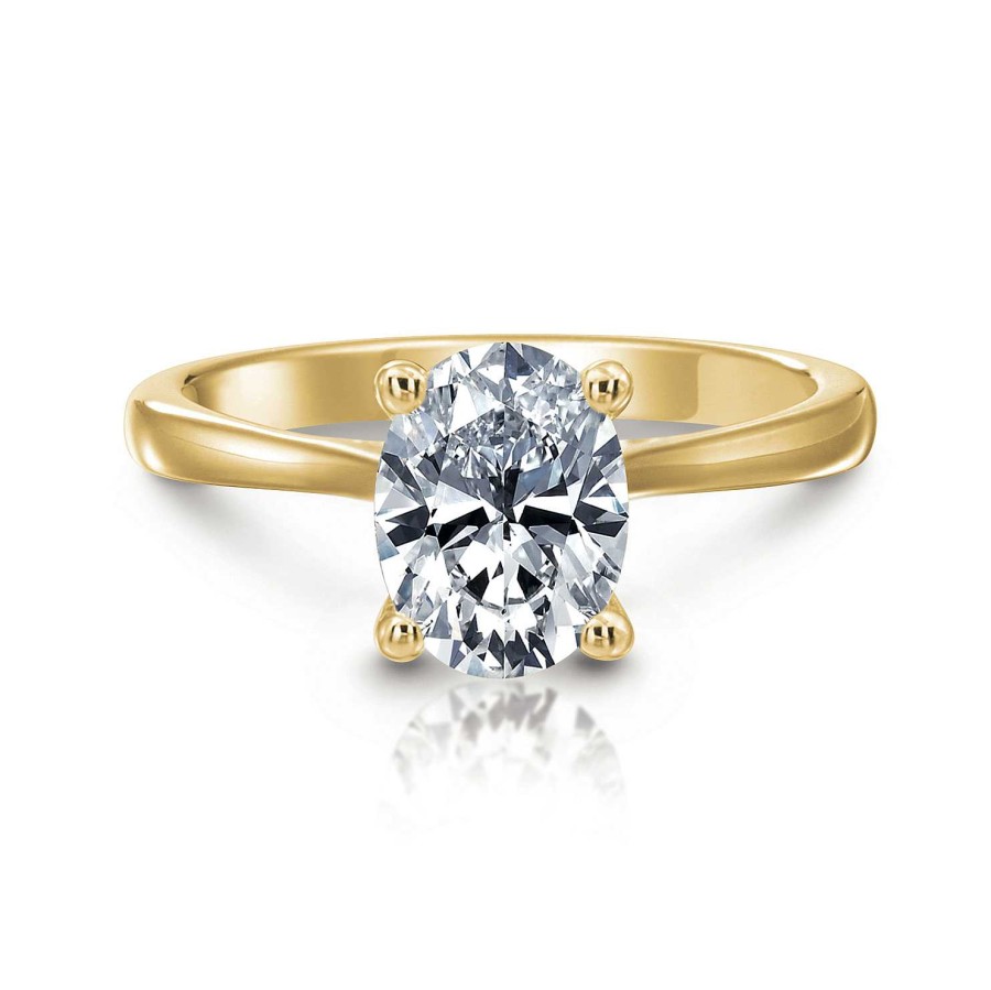 Engagement Rings Bailey's Fine Jewelry | Grace Oval Solitaire Engagement Ring