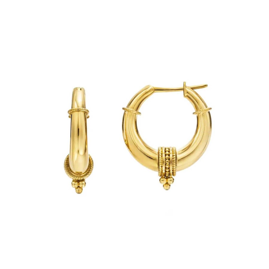 Earrings Temple St Clair | Temple St. Clair Hellenistic Hoop Earrings