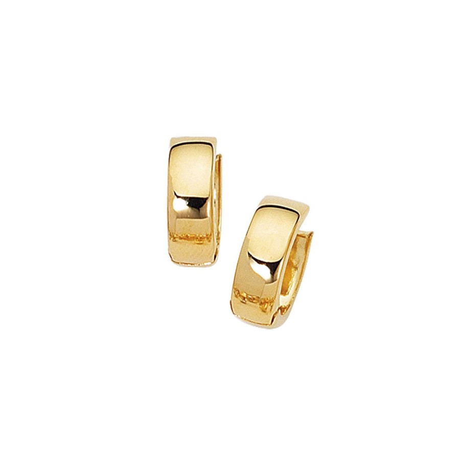 Earrings Bailey's Fine Jewelry | Mini Huggie Hoop Earrings In 14K Yellow Gold