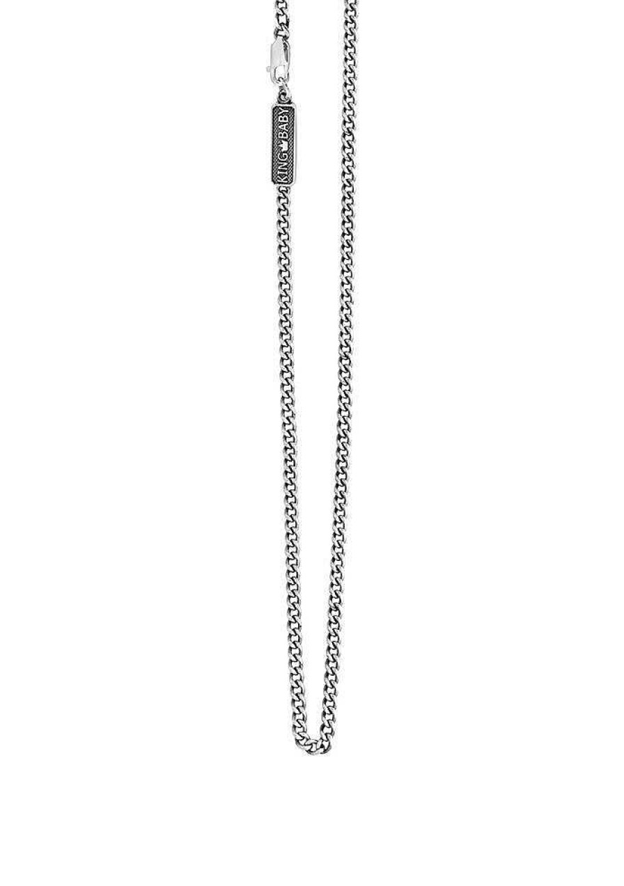 Men'S King Baby | King Baby Fine Curb Chain Necklace