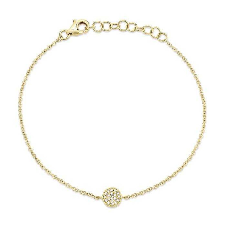 Bracelets & Bangles Bailey's Goldmark Collection | Bailey'S Goldmark Collection Pave Diamond Circle Bracelet