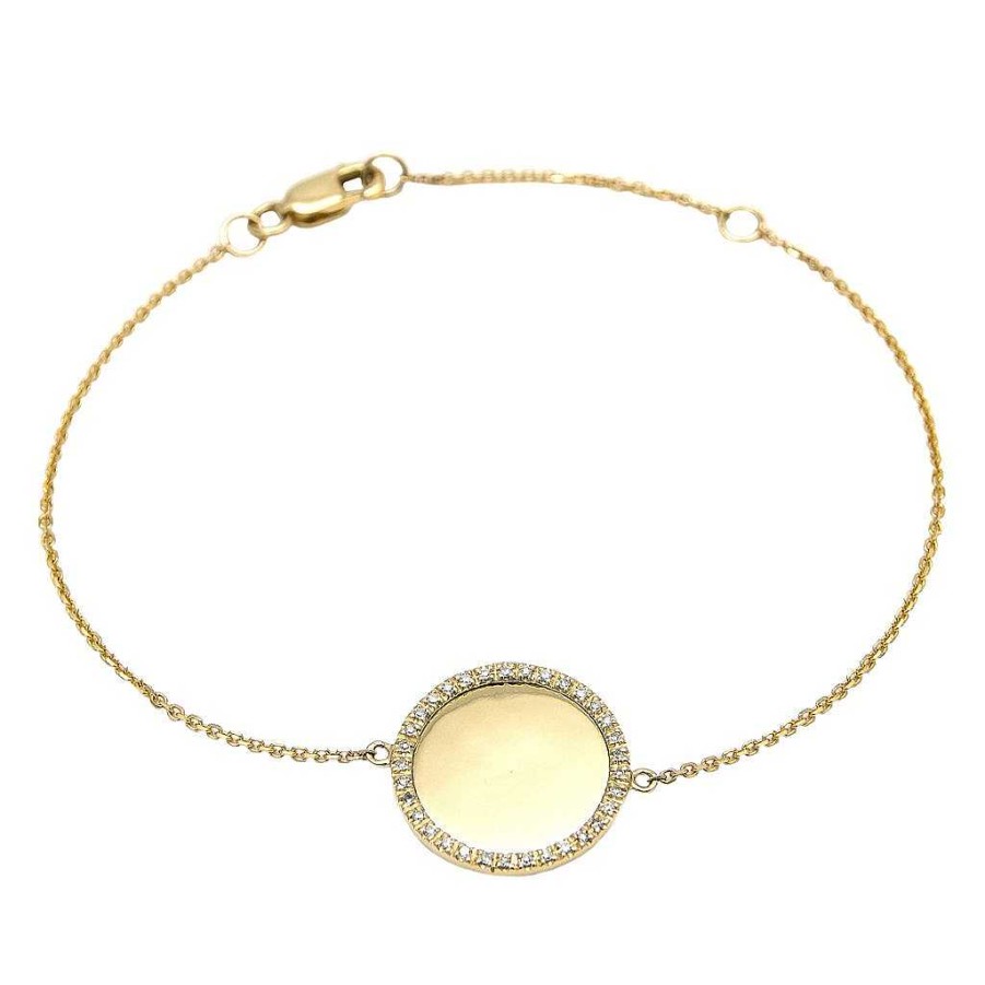 Bracelets & Bangles Bailey's Heritage Collection | Bailey'S Heritage Collection Round Disc Bracelet