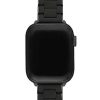 Watches Michele | Michele Stainless Steel & Black Silicone Apple Watch Strap