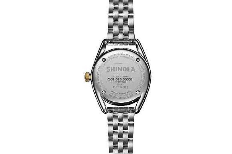 Watches Shinola | Shinola 30Mm The Derby Watch In Two-Tone