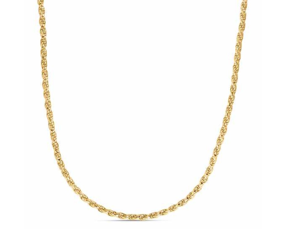 Necklaces & Pendants Bailey's | 14K Yellow Gold Plated 3.6Mm Rope Chain