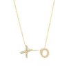 Necklaces & Pendants Bailey's Fine Jewelry | Two Letter Diamond Initial Necklace