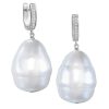 Earrings Bailey's | Janis Savitt Oprah'S Favorite Baroque Pearl Drop Earrings