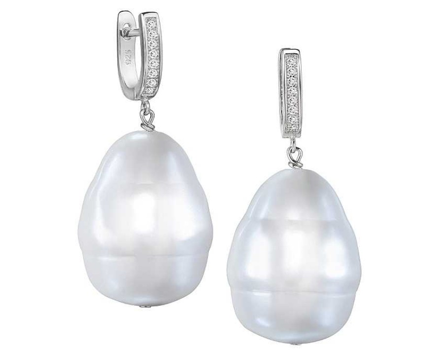 Earrings Bailey's | Janis Savitt Oprah'S Favorite Baroque Pearl Drop Earrings