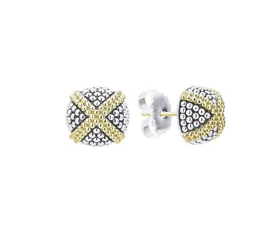 Earrings Lagos | Lagos Signature Caviar Stud Earrings