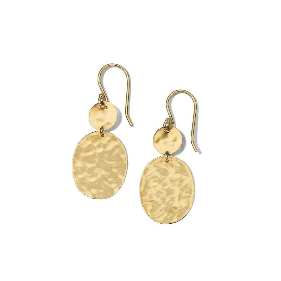 Earrings Ippolita | Ippolita Classico Crinkle Snowman Drop Earrings