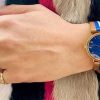 Watches Bailey's Fine Jewelry | Patek 18K Yellow Gold Calatrava With Custom Blue Roman Dial