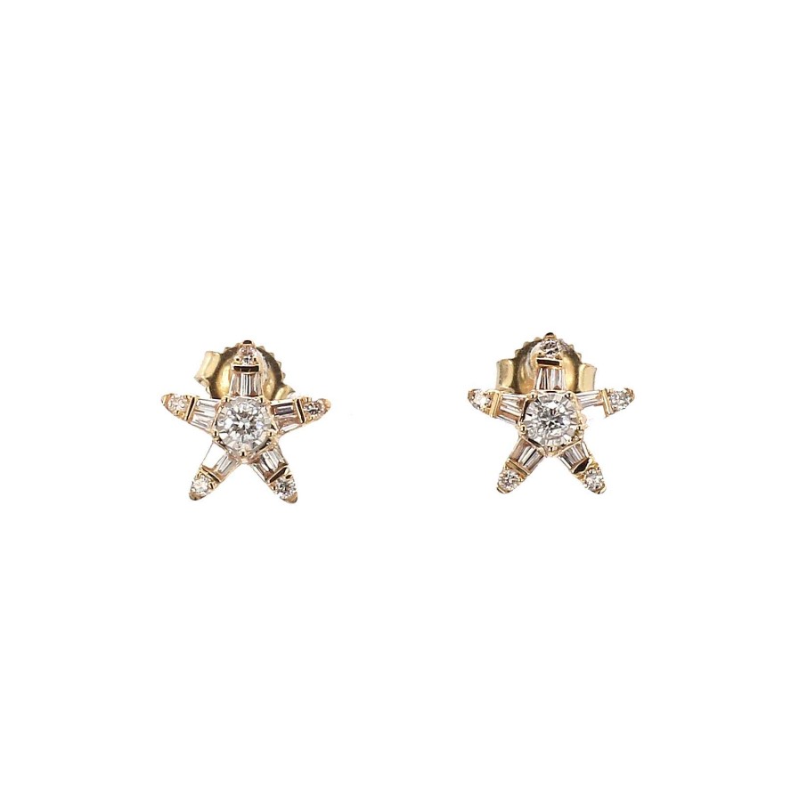 Earrings Bailey's Fine Jewelry | Diamond Star Stud Earrings