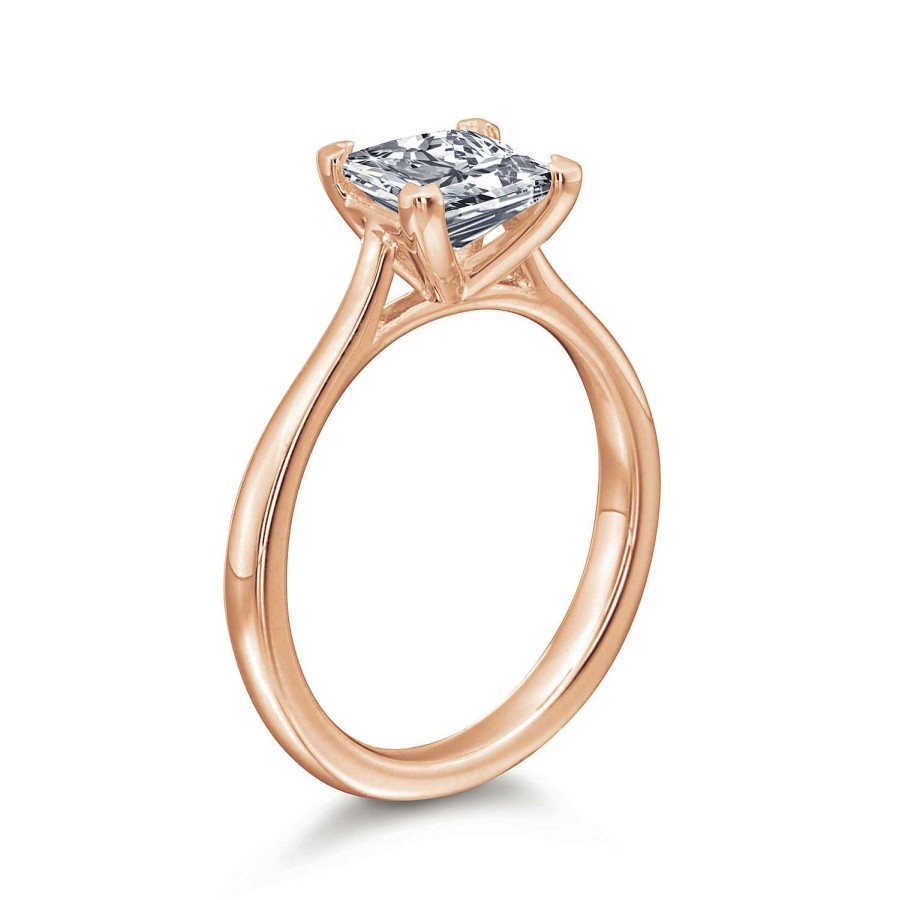 Engagement Rings Bailey's Fine Jewelry | Grace Princess Solitaire Engagement Ring