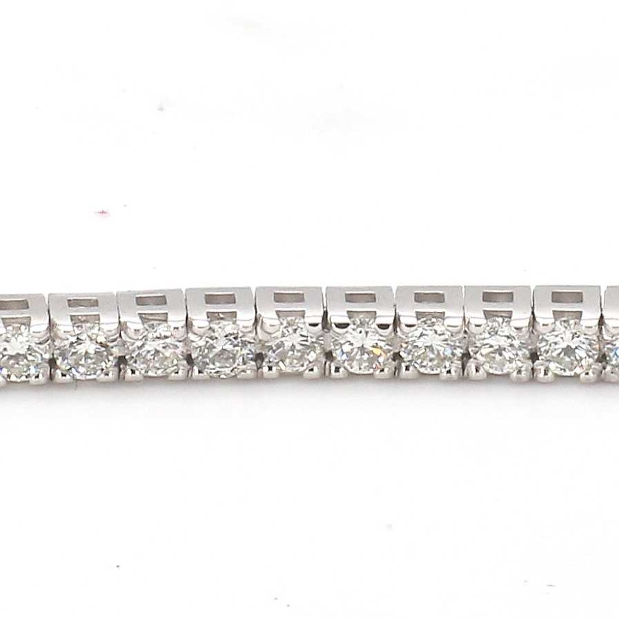 Bracelets & Bangles Bailey's Fine Jewelry | 2.5Ct White Gold Diamond Tennis Bracelet