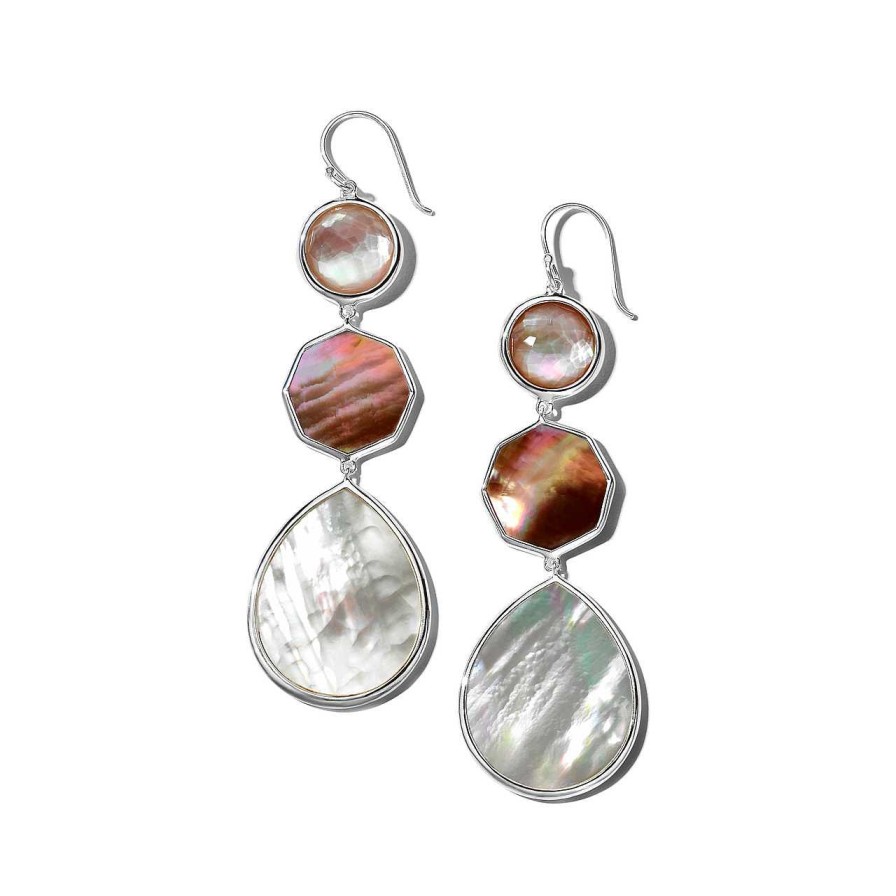 Earrings Ippolita | Ippolita Silver Rock Candy Dahlia Crazy 8'S Earrings