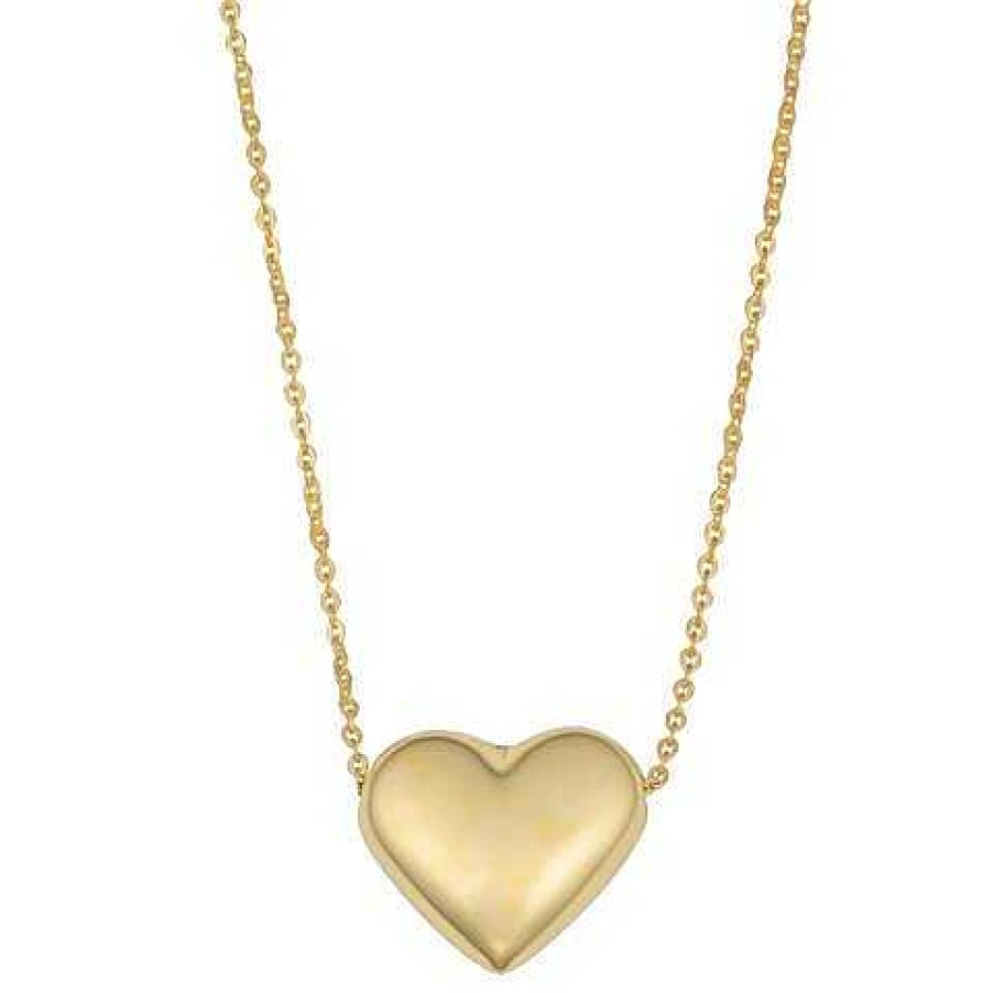 Necklaces & Pendants Bailey's Icon Collection | Bailey'S Icon Collection Puffed Heart Necklace