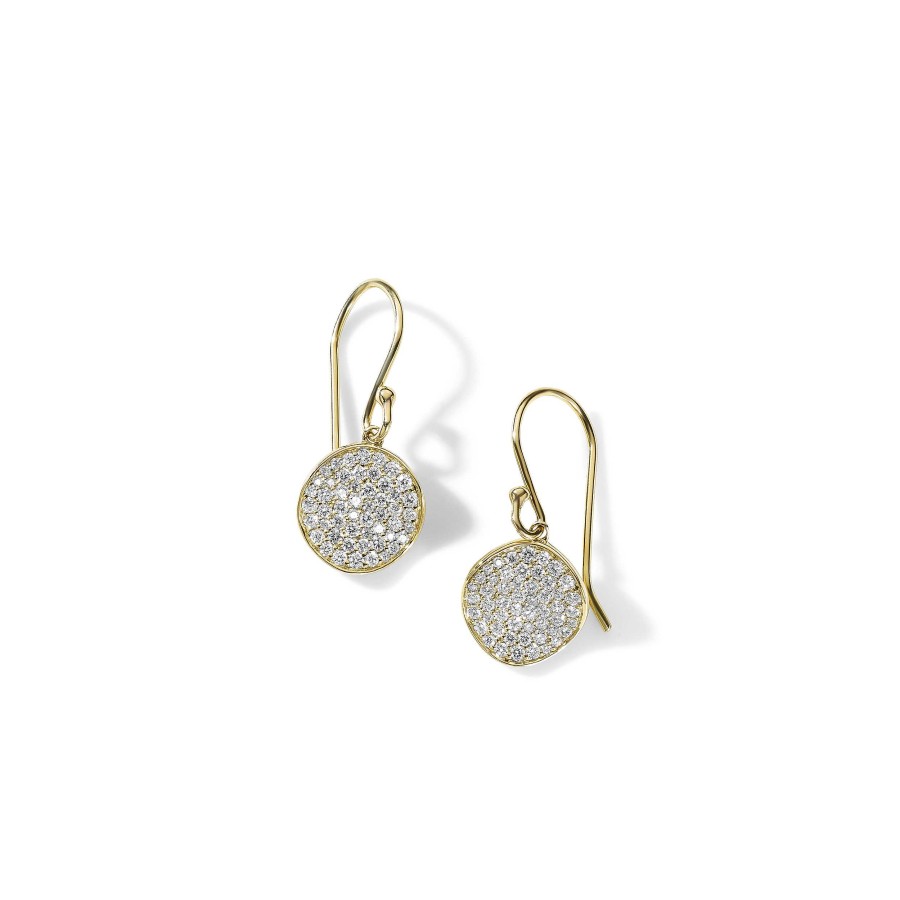 Earrings Ippolita | Ippolita Stardust Mini Pave Diamond Flower Drop Earrings