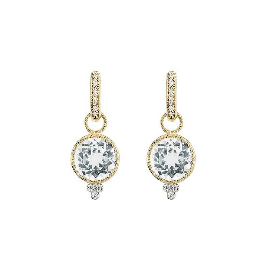 Earrings Jude Frances | Jude Frances 18K Provence Round Earring Charms