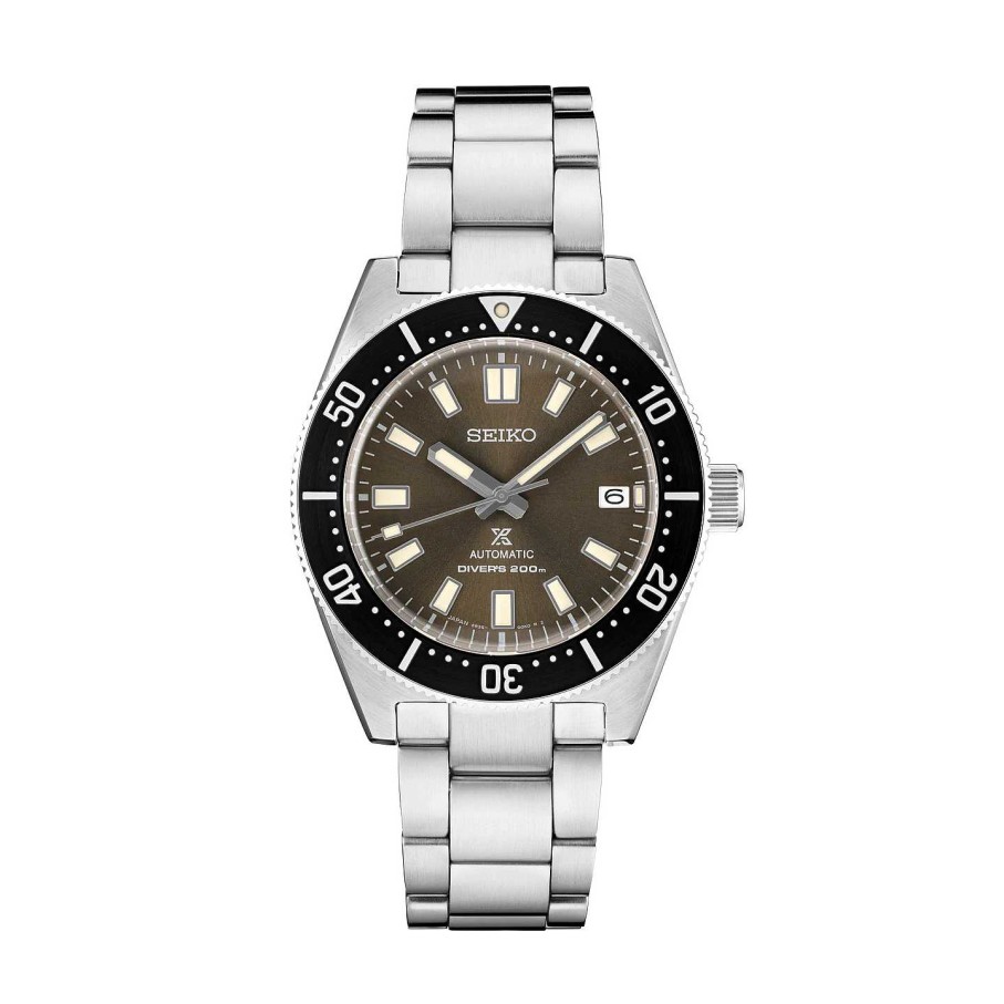 Watches Seiko Luxe | Seiko Luxe 40Mm Prospex Diver'S Modern Re-Interpretation Watch