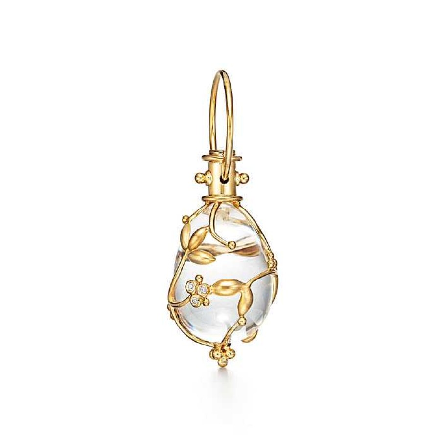 Necklaces & Pendants Temple St Clair | Temple St. Clair Vine Amulet In 18K Yellow Gold