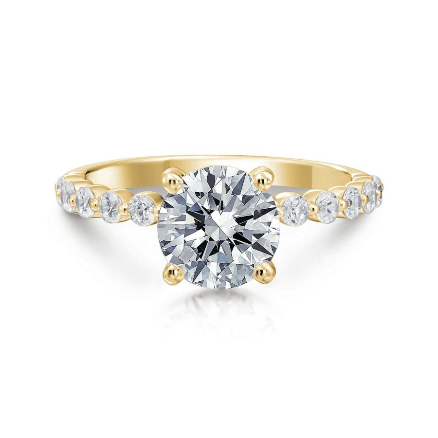 Engagement Rings Bailey's Fine Jewelry | June Round Single Prong Engagement Ring