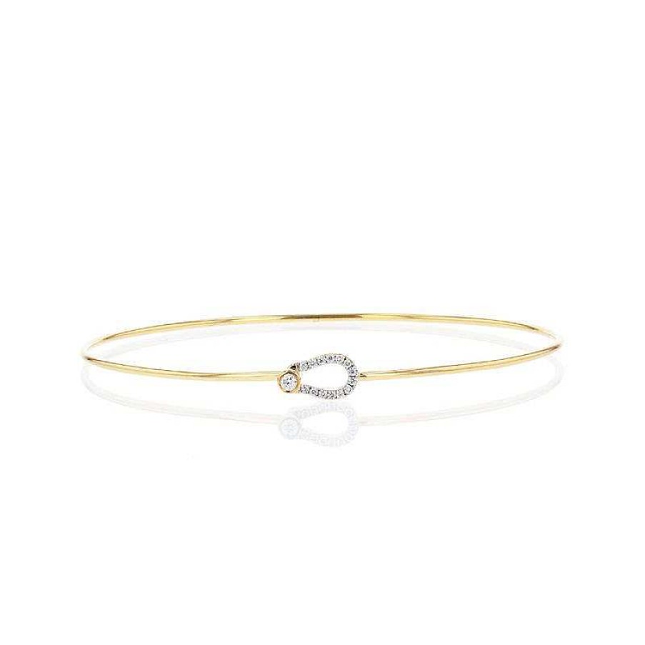 Bracelets & Bangles Phillips House | Phillips House Mini Keyhole Bracelet In 14K Yellow Gold