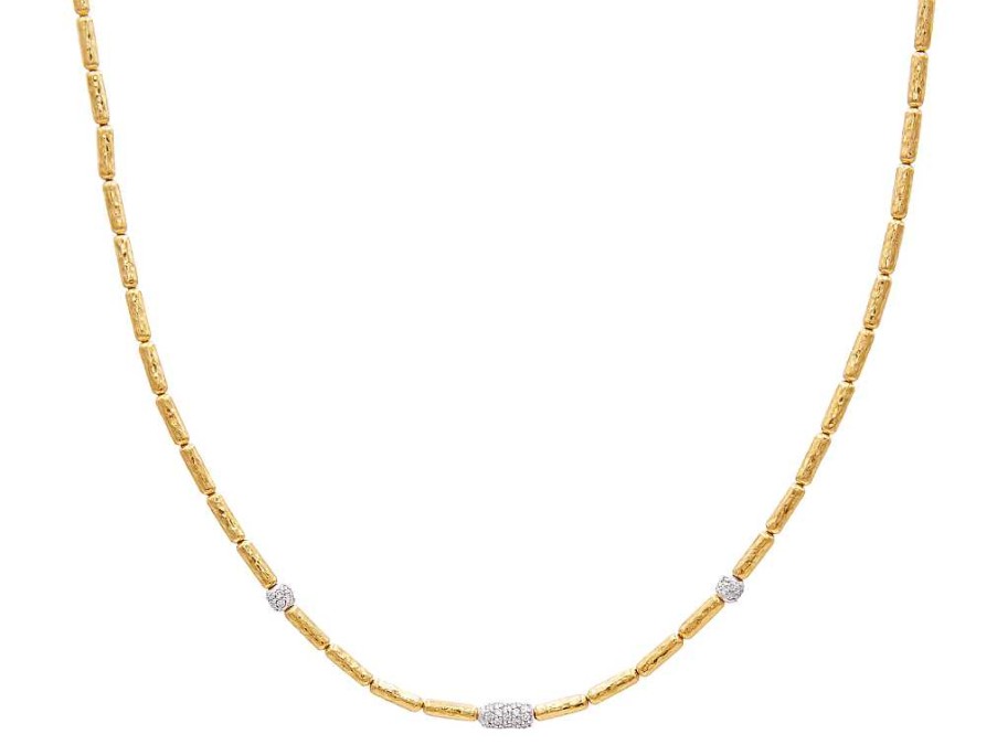 Necklaces & Pendants Gurhan | Gurhan Vertigo Gold Single Strand Short Necklace