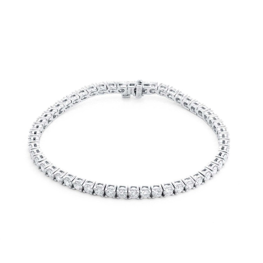 Bracelets & Bangles Bailey's | 18Kt 5.30Ct Diamond Tennis Bracelet