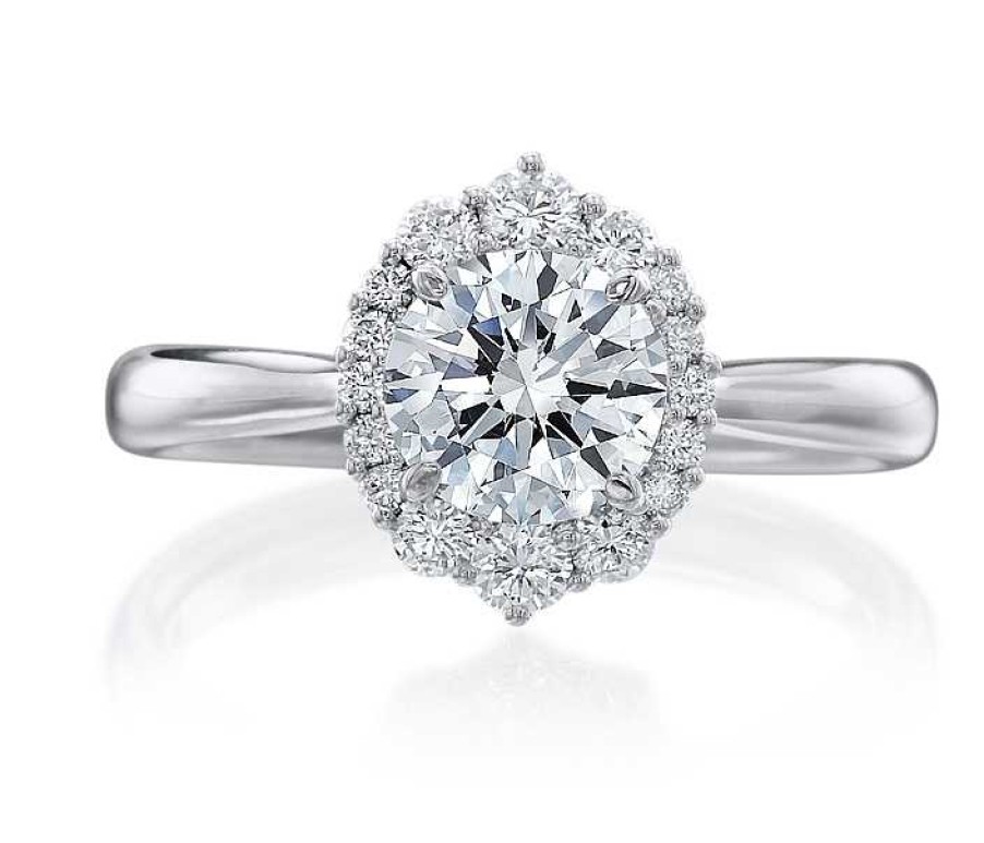 Engagement Rings Bailey's Fine Jewelry | Round Halo Engagement Ring Setting