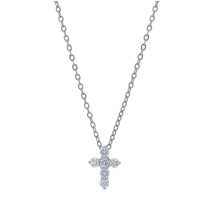 Necklaces & Pendants Bailey's Icon Collection | Bailey'S Icon Collection 16 Diamond Cross Pendant Necklace