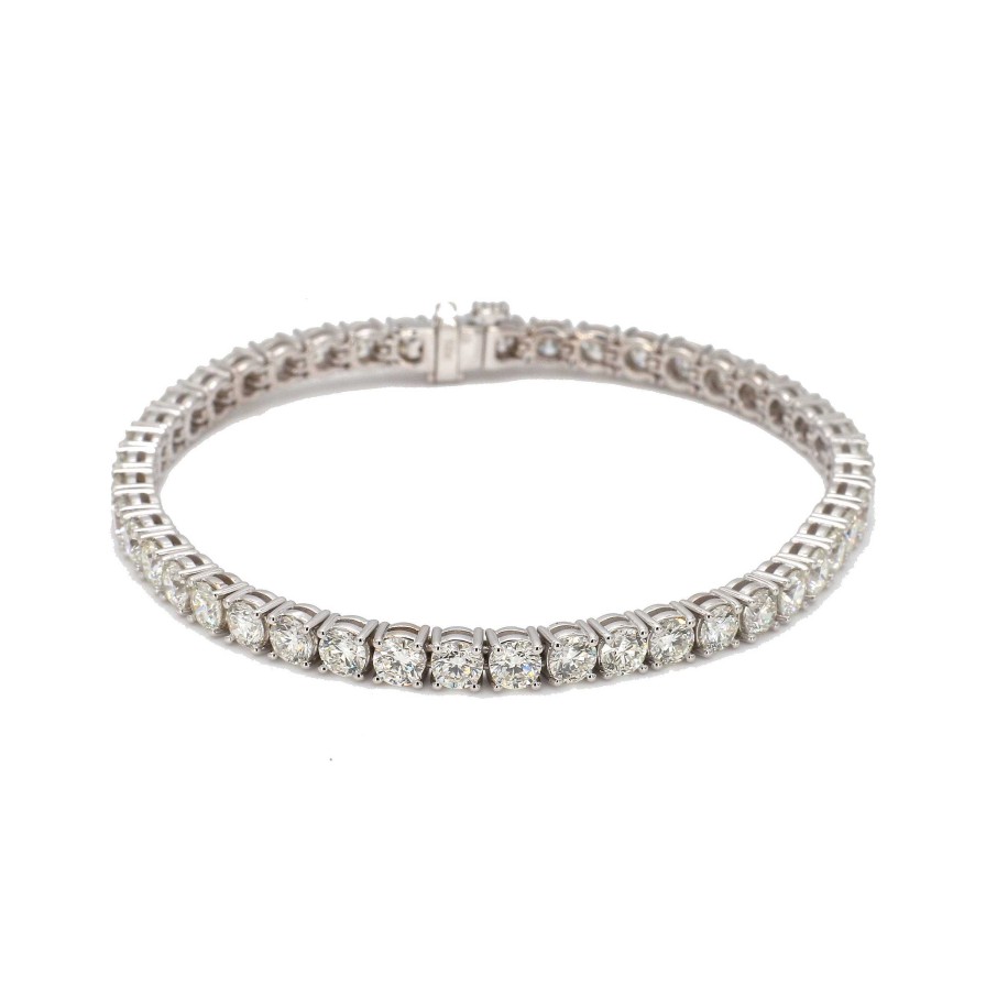 Bracelets & Bangles Bailey's Fine Jewelry | Round Cut Diamond Tennis Bracelet