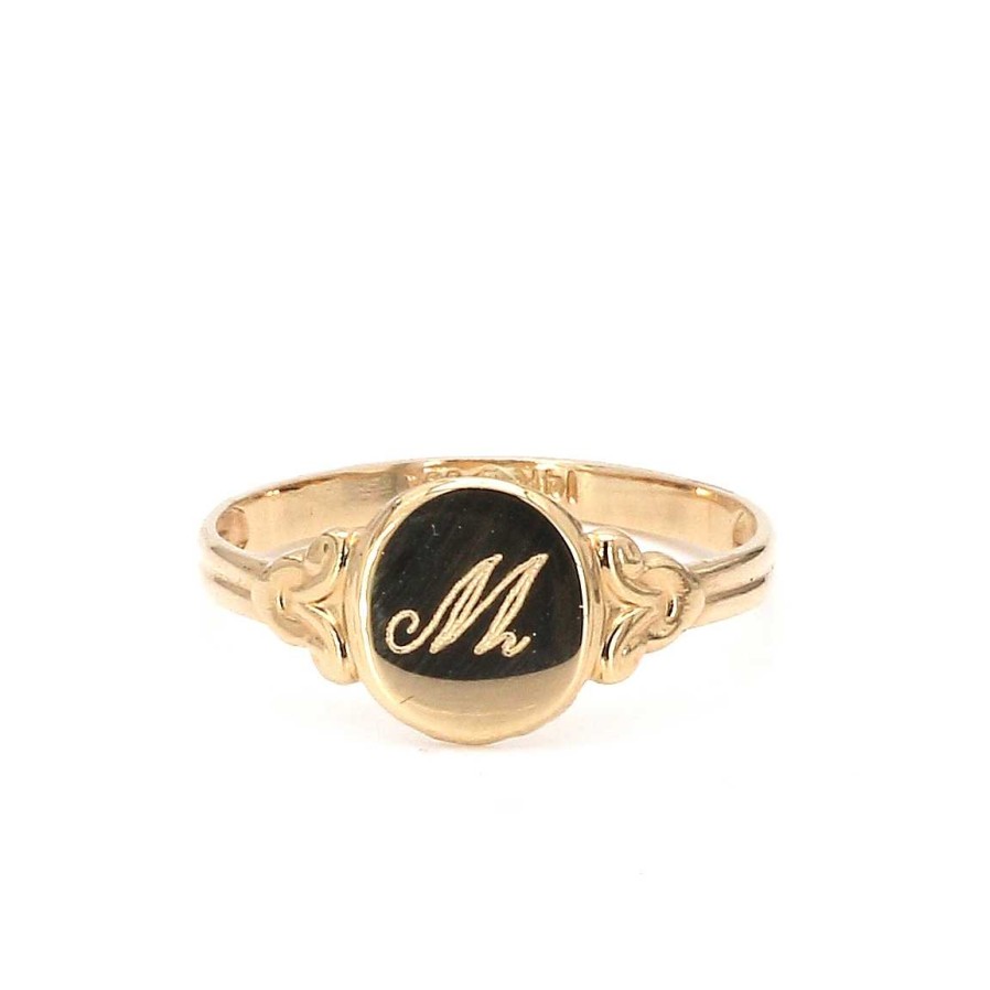 Fashion Rings Bailey's Fine Jewelry | Bailey'S Children'S Collection Gold Round Signet Ring