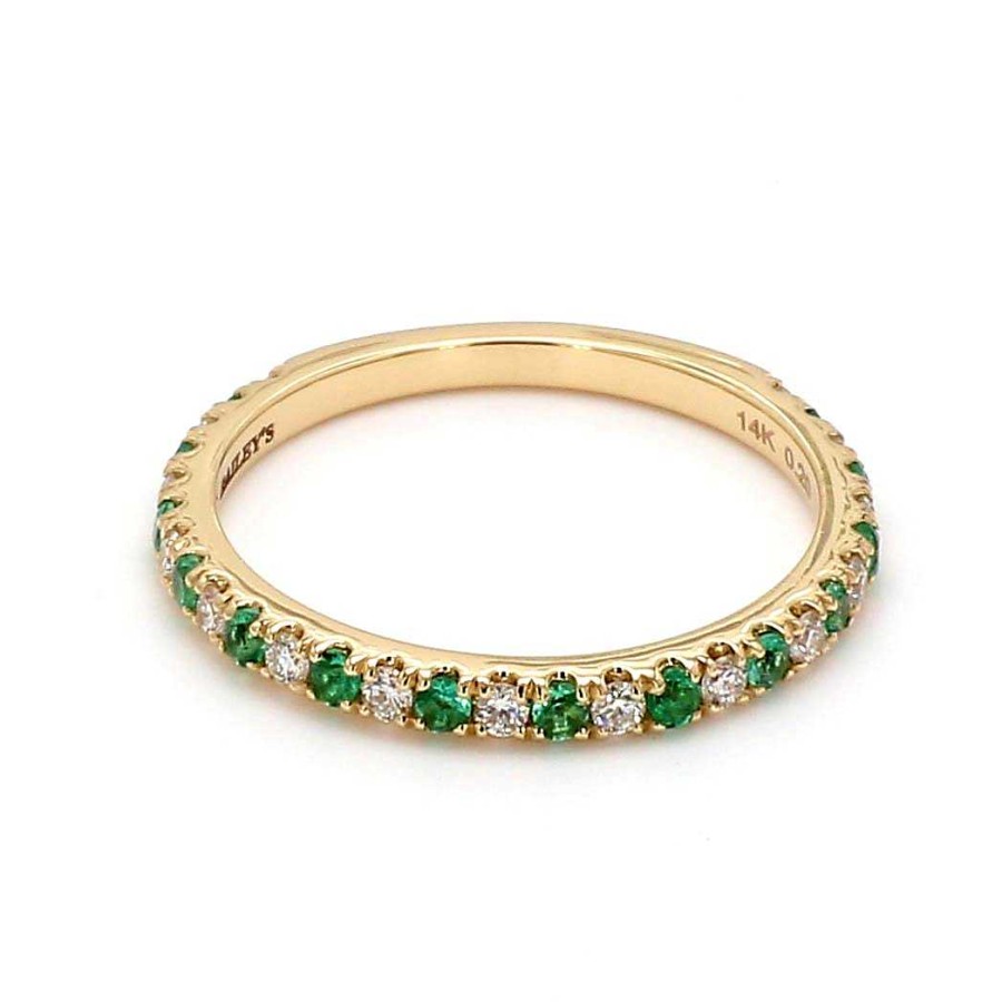 Fashion Rings Bailey's Fine Jewelry | May Alternating Birthstone Ring