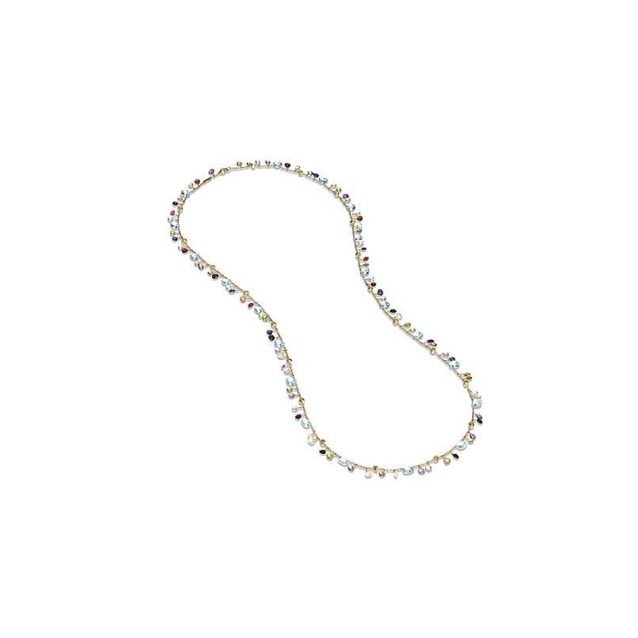 Necklaces & Pendants Marco Bicego | Marco Bicego Mixed Gemstone Long Necklace