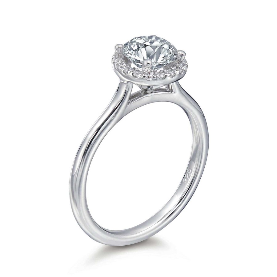 Engagement Rings Bailey's Fine Jewelry | Frida Round Halo Engagement Ring