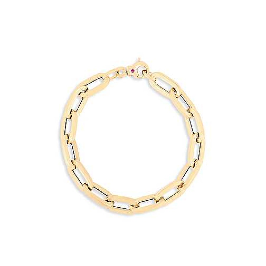 Bracelets & Bangles Roberto Coin | Roberto Coin Classic Oro Bracelet