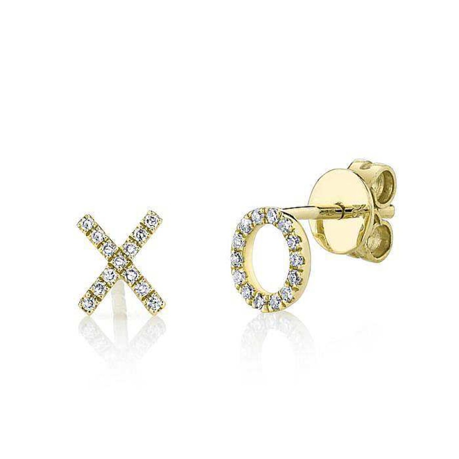 Earrings Bailey's Goldmark Collection | Bailey'S Goldmark Collection Xo Diamond Stud Earrings