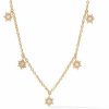 Necklaces & Pendants Julie Vos | Julie Vos Celeste Charm Cz Delicate Necklace