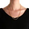 Necklaces & Pendants Elizabeth Locke | Elizabeth Locke "Giulia" Gold Link Necklace