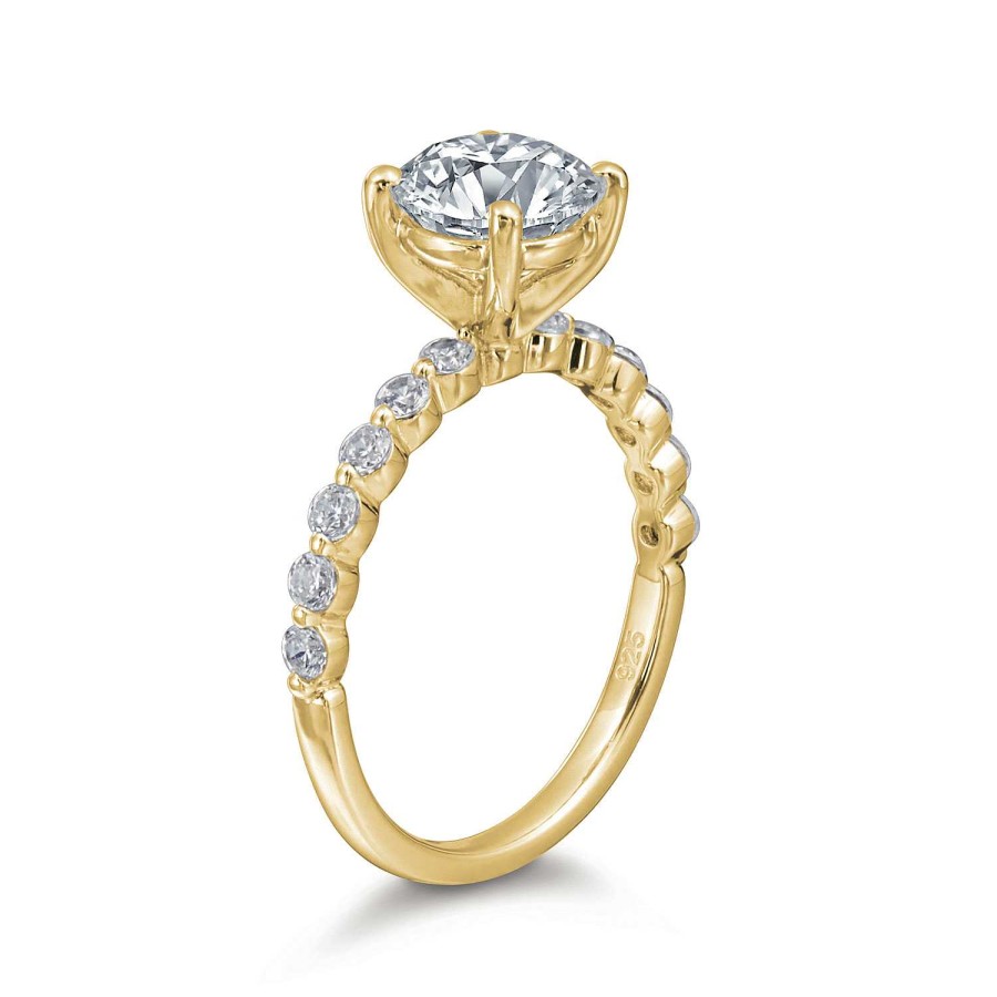 Engagement Rings Bailey's Fine Jewelry | June Round Single Prong Engagement Ring