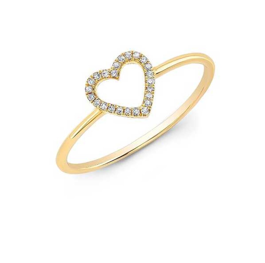 Fashion Rings Bailey's Collections","Bailey's Icon Collection | Bailey'S Icon Collection Diamond Open Heart Ring